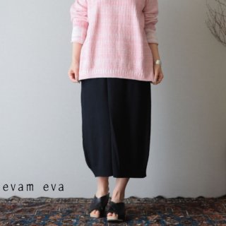 evam eva( )2019ss ֥륫С å  / double covering tuck skirt E191K098