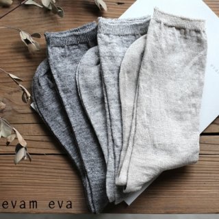 evam eva( )ڥͥݥġ ͥ󥽥å  / linen socks E171Z186