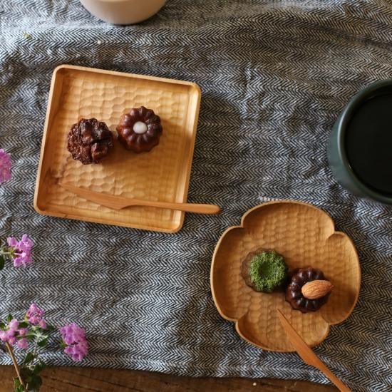 高塚和則 木工房玄 さくらコースター 花 こだち -lizm