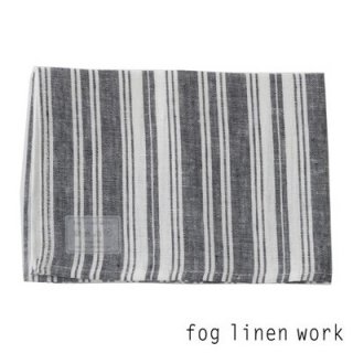【3点までゆうパケット可】fog linen work(フォグリネンワーク) リネンキッチンクロス ブレント/ランチョンマット　キッチンタオル BRENT　LKC001-BNAS