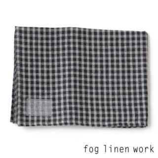 【3点までゆうパケット可】fog linen work(フォグリネンワーク) リネンキッチンクロス ボビー/ランチョンマット　キッチンタオル LKC001-BGCH