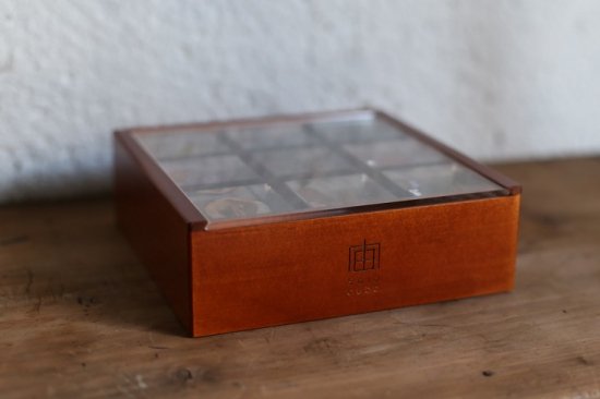 宙-sola- ソラ sola cube 標本箱木箱セット（9個入り）lizm