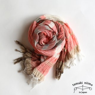 tamaki niime ڿ roots shawl cotton middle 01/ 롼ĥ硼 åȥ ߥɥ 01 ̵