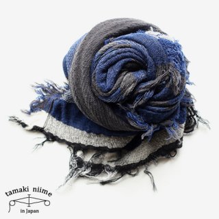 tamaki niime ڿ roots shawl wool middle RSM_W04/ 롼ĥ硼  ߥɥ ̵