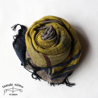 tamaki niime ڿ roots shawl wool middle RSM_W06/ 롼ĥ硼  ߥɥ ̵