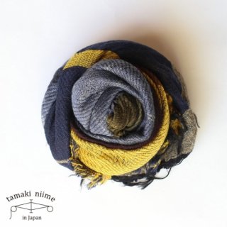 tamaki niime ڿ roots shawl wool middle RSM_W47/ 롼ĥ硼  ߥɥ ̵