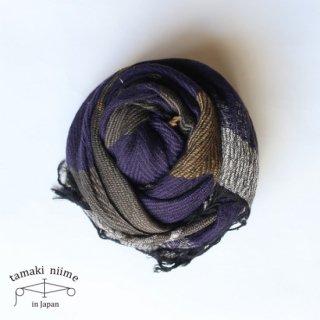 tamaki niime ڿ roots shawl wool middle RSM_W62/ 롼ĥ硼  ߥɥ ̵