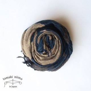 tamaki niime ڿ roots shawl wool middle RSM_W68/ 롼ĥ硼  ߥɥ ̵