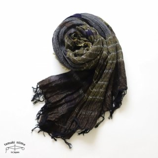 1Τߤ椦ѥåȲġtamaki niime ڿ roots shawl cotton100% middle 14 / 롼ĥ硼 ߥɥ åȥ100%