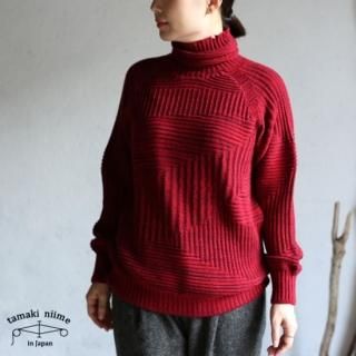 tamaki niime(ޥ ˥) ڿ TO knit red ȥ˥å å()  åȥ ̵