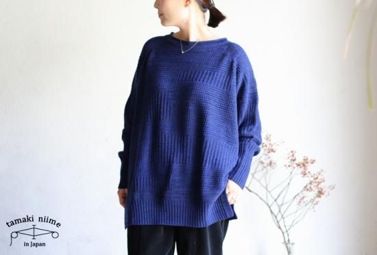 タマキニイメ po knit ポニット コットン ロールネック ベージュ 2 imgrc0104919960.jpg