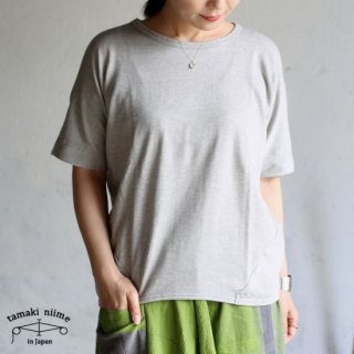 tamaki niime(ޥ ˥) ڿ maru t HALF SLEEVES 2 01 cotton100% ޥ T ϡե꡼ åȥ100̵