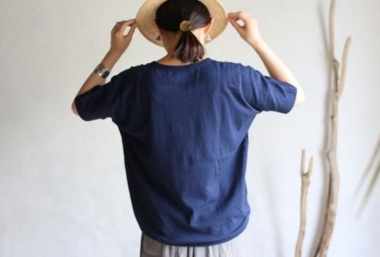 tamaki niime(タマキ ニイメ) 玉木新雌 maru t HALF SLEEVES