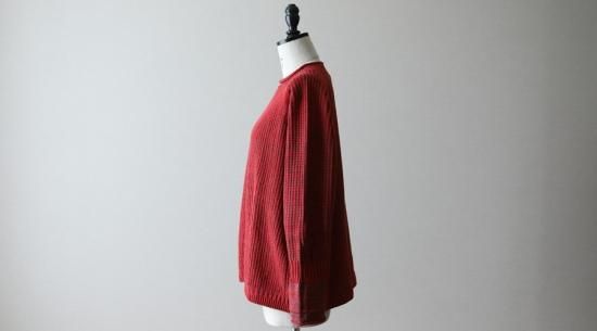 タマキニイメ po knit ポニット コットン ロールネック ベージュ 2 タマキニイメ po knit ポニット コットン ロールネック ベージュ 2