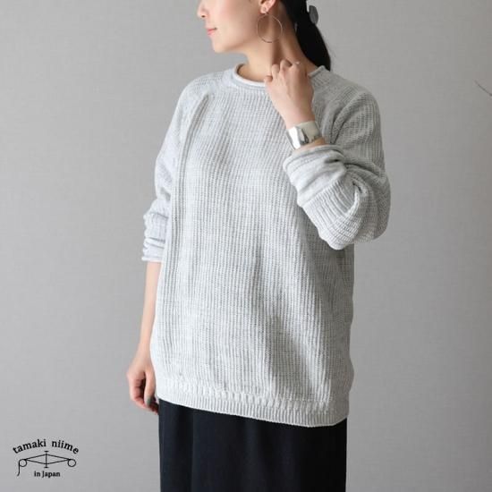 tamaki niime(タマキ ニイメ) 玉木新雌 PO knit グゥドゥ サイズ