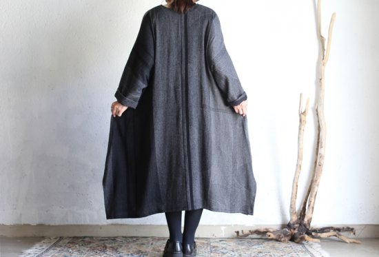 tamaki niime 玉木新雌 only one fuwa-T all wool70% cotton 30% FTA_W12 / オンリーワン  フワT オール Vネック ウール【送料無料】