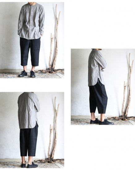 tamaki niime 玉木新雌 basic wear luzu pants black / ベーシック