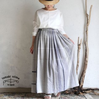 tamaki niime  ڿ only one powan skirt LONG cotton100% PSL03 / ꡼ ݥ󥹥  åȥ100% ̵