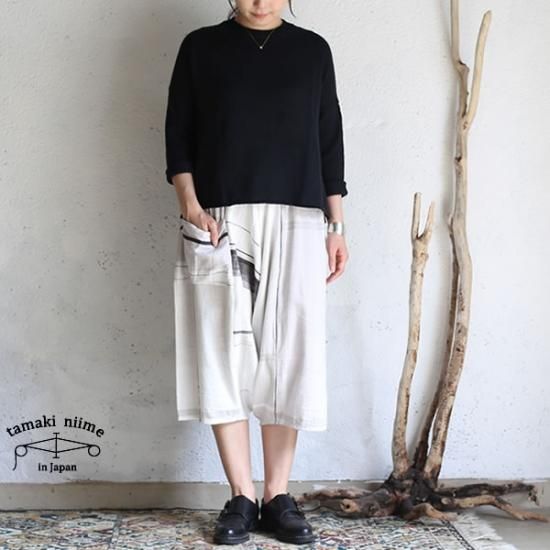 tamaki niime(タマキ ニイメ) 玉木新雌 only one tarun pants short ...