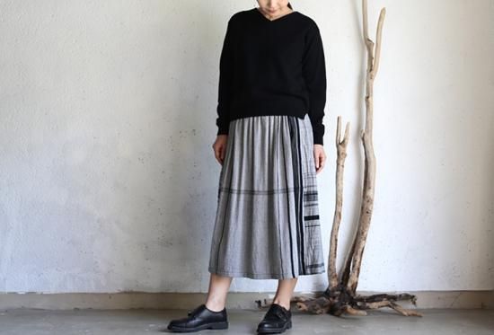 tamaki niime 玉木新雌 only one powan skirt SHORT cotton100% PSS01
