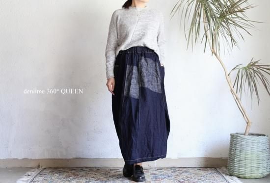 tamaki niime(タマキ ニイメ) 玉木新雌 deniime 360°QUEEN デニム