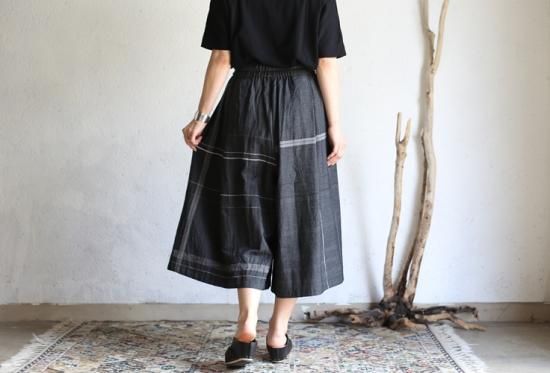 tamaki niime 玉木新雌 only one wide pants SHORT cotton100