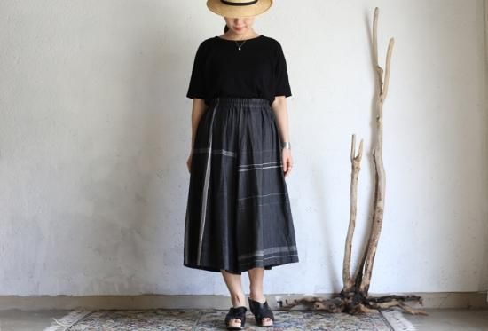 tamaki niime 玉木新雌 only one wide pants SHORT cotton100