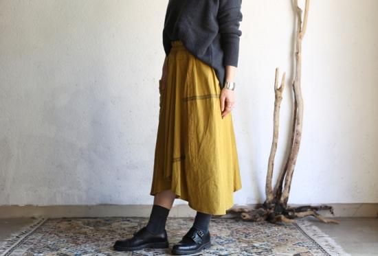 tamaki niime(タマキ ニイメ) 玉木新雌 暦シリーズ chotan skirt