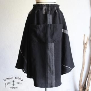 tamaki niime(タマキ ニイメ) 玉木新雌 only one chotan skirt wool CTN_W11 wool70% cotton30％ チョタンスカート ウール