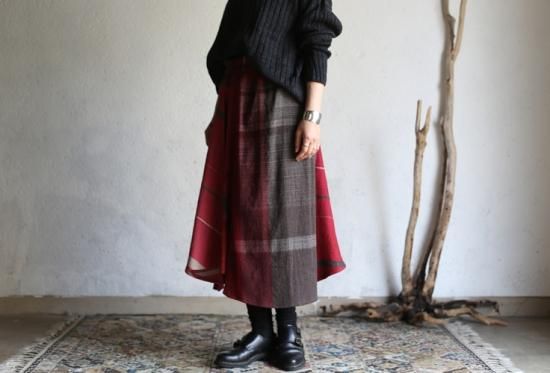 tamaki niime(タマキ ニイメ) 玉木新雌 only one chotan skirt