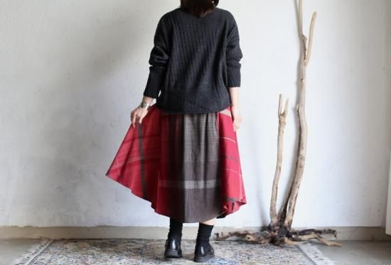 tamaki niime(タマキ ニイメ) 玉木新雌 only one chotan skirt