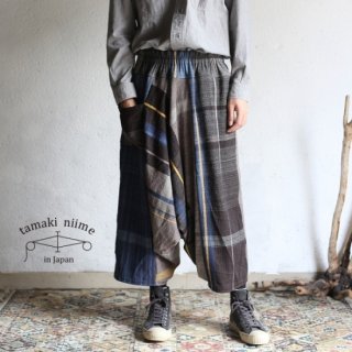 tamaki niime(ޥ ˥) ڿ only one tarun pants long wool70 cotton30 TRPL_W01 ѥ 