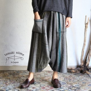 tamaki niime(ޥ ˥) ڿ only one tarun pants long wool70 cotton30 TRPL_W05 ѥ 