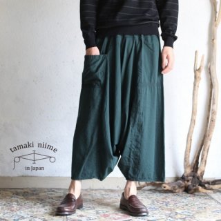 tamaki niime(ޥ ˥) ڿ 񥷥꡼ tarun pants long  12 cotton 100% ѥ  ꡼ åȥ100% ̵