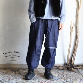 tamaki niime(ޥ ˥) ڿ ֤󥷥꡼ nica pants futo 1 cotton 100% ˥ѥ ե 饤ȥǥ顼̵