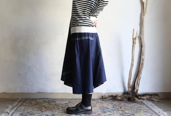 tamaki niime タマキニイメ　チョタンスカート　ウール tamaki niime タマキ ニイメ 玉木新雌 only one chotan skirt