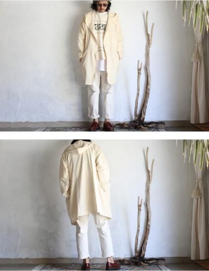 tamaki niime 玉木新雌 basic wear hood hao natural cotton100