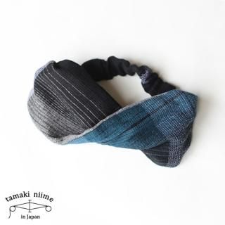 tamaki niime(タマキ ニイメ) 玉木新雌 only one あたまき wool（ヘアターバン・ヘアバンド） 04 オンリーワン あたまき ウール70％ コットン30％ 【ネコポス可】