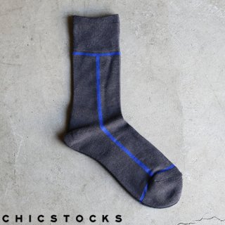 2ޤǤ椦ѥåȲġCHICSTOCKS åȥå CH-002 LINE Dark GrayBlue / å 