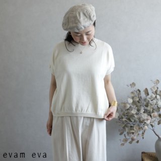 evam eva( )2019ss ɥ饤 åȥ 硼ȥ꡼ ܥ꡼ / dry cotton short sleeve E191K190