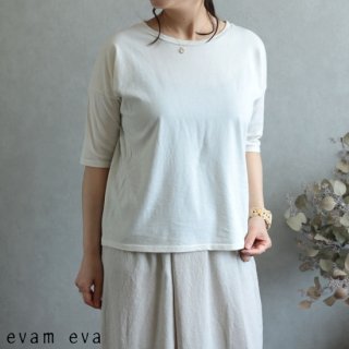 evam eva( )2019ss åȥ ץ륪С ƥۥ磻 / cut&sew pullover E191C146