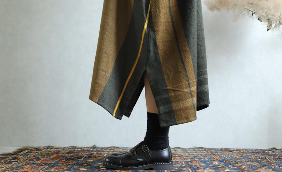 tamaki niime 玉木新雌 only one fuwa-T long V wool70