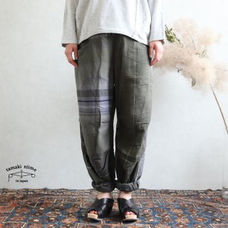 tamaki niime(ޥ ˥) ڿ only one nica pants HOSO cotton100 NPH12 ꡼ ˥ѥ ۥ