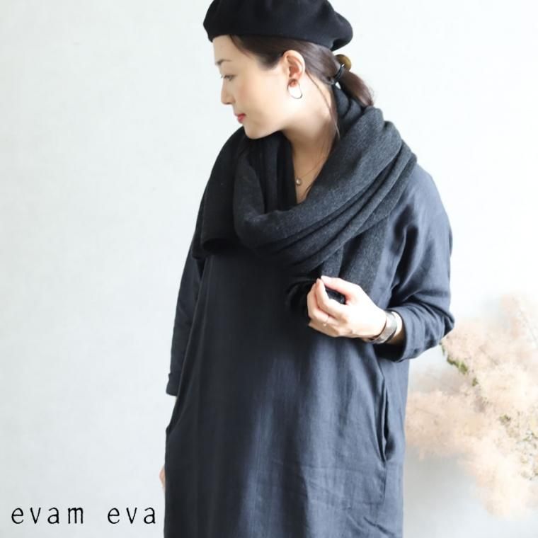 美品】arts&science カシミヤフリースストール evam eva-