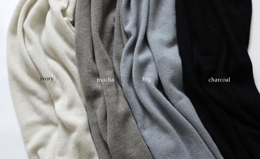 evam eva カシミヤストール グレージュ evam eva カシミアスヌード ｜くらすこと公式オンラインストア