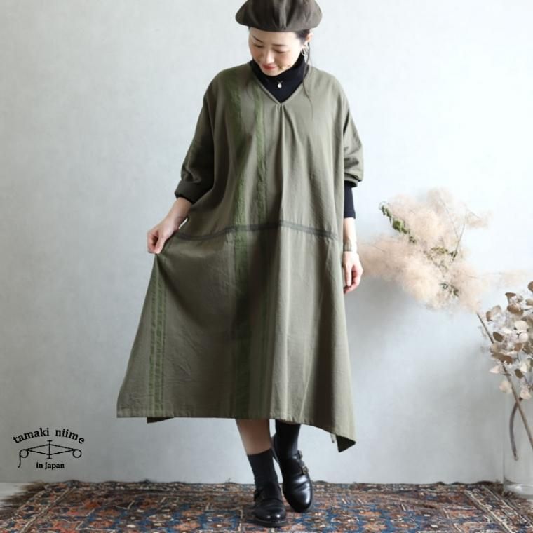 tamaki niime タマキニイメ fuwa T-LONG ふわティー 黄色 tamaki niime 玉木新雌 only one fuwa-T long V wool70