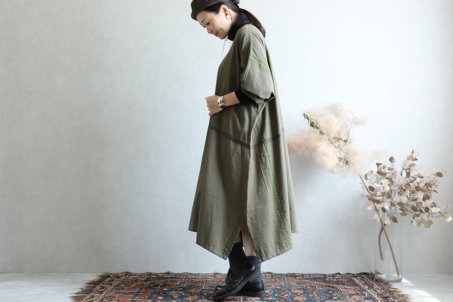 タマキニイメ　試着のみ新品　ペロンT長袖　イエロー（からし色）　単色 タマキニイメ 試着のみ新品 ペロンT長袖 イエロー（からし色