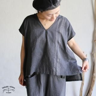 tamaki niime(ޥ ˥) ڿ  basic wear fuwa t SHORT gray cotton 100% / եT 硼 졼 åȥ100%