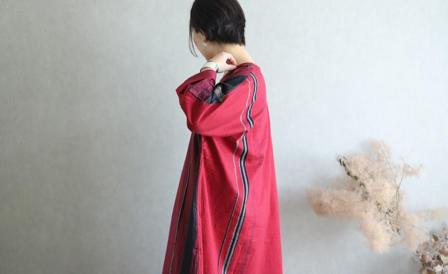 tamaki niime 玉木新雌 only one fuwa-T All V cotton 100