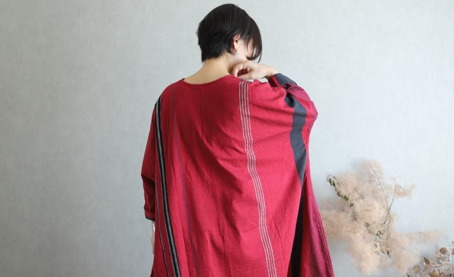 タマキニイメ　ふわTオール　ウールコットン　Ｖネック tamaki niime 玉木新雌 only one fuwa-T All V cotton 100